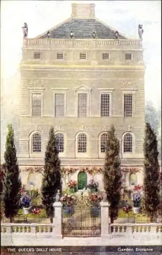 PC Windsor Berkshire England, Queen Dolls’ House, Garden Entrance