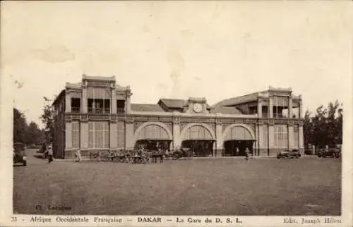 Ak Dakar Senegal, La Gare du DSL, Bahnhof