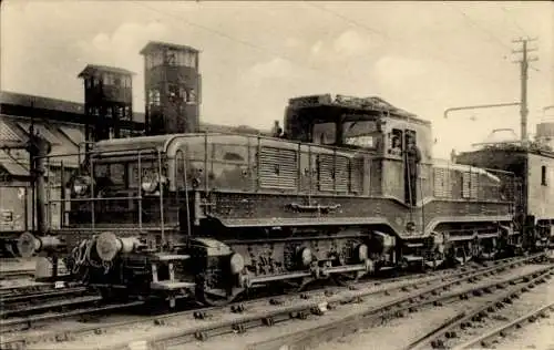 Ak Französische Eisenbahn, Locomotives du Sud Ouest, Machine No. 1002