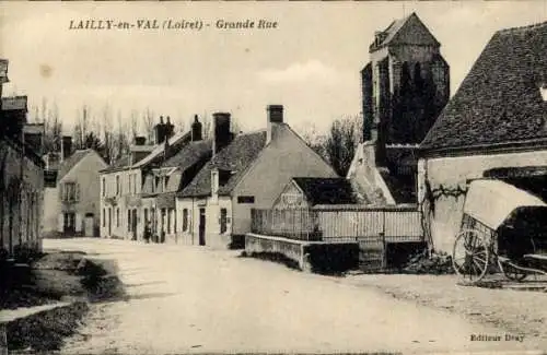 CPA Lailly-en-Val Loiret, Grande Rue