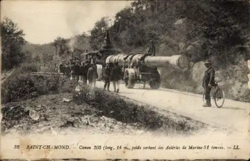 CPA Saint-Chamond Loire, Canon 505