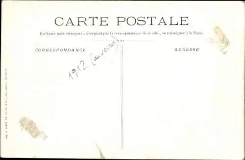 Ak Pilot Albert Sénard, Portrait