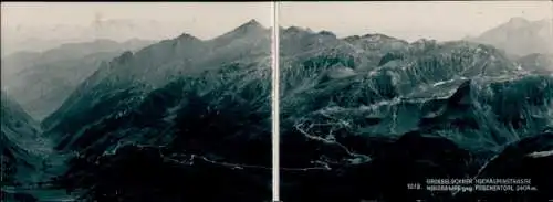 Klapp Ak Heiligenblut am Großglockner in Kärnten, Hochalpenstraße