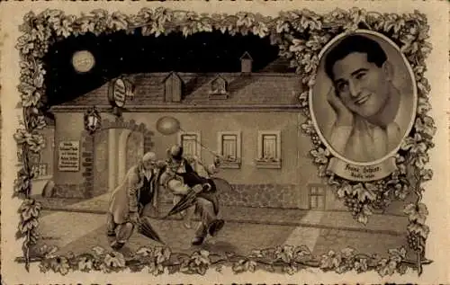 Ak Wien 19. Döbling, Heurigenlokal des Franz Schier in der Hackhofergasse in Nussdorf