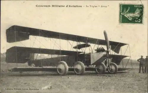 Ak Military Aviation Competition, der Astra-Dreidecker