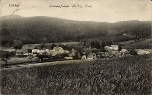 Ak Wurbis Crostau Schirgiswalde Kirschau in der Oberlausitz Sachsen, Gesamtansicht, Bieleboh