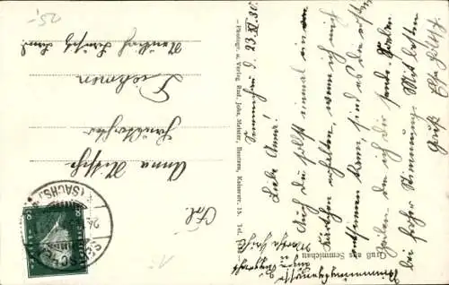 Ak Semmichau Göda in der Oberlausitz, Rittergut, Kepplers-Gasthaus