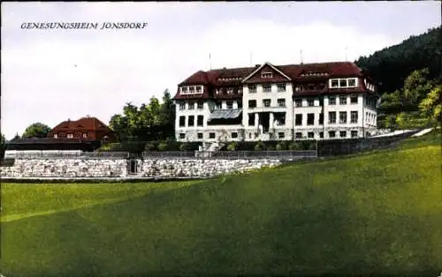 Ak Jonsdorf in der Oberlausitz Sachsen, Genesungsheim