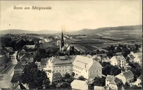 Ak Schirgiswalde Kirschau in der Lausitz, Panorama