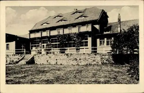 Ak Jauernick Buschbach Markersdorf Oberlausitz, Genesungsheim Kreuzbergbaude