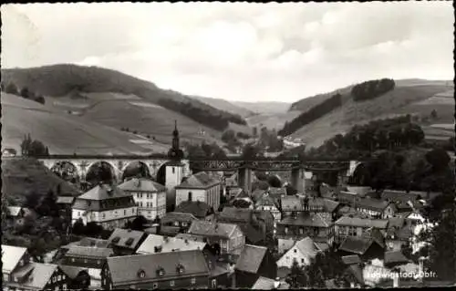 Ak Ludwigsstadt in Oberfranken, Teilansicht