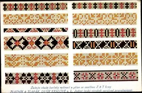 Ak Dvůr Králové nad Labem Königinhof Region Königgrätz, Zlatnik & Tlapak