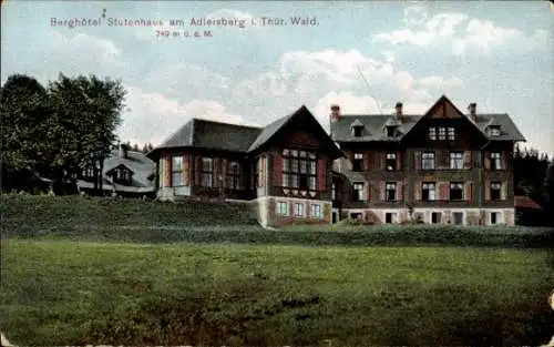 Ak Schleusingen in Thüringen, Stutenhaus am Adlersberg