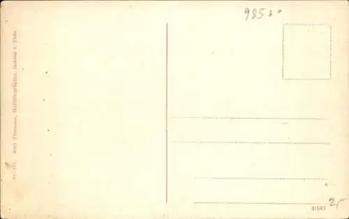 Ak Schleusingen in Thüringen, Stutenhaus am Adlersberg