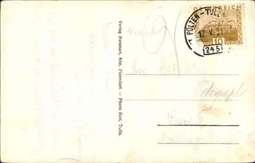 Ak Pixendorf Niederösterreich, 2 Straßenansichten