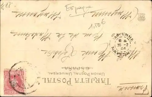 Ak Granada Andalusien Spanien, Patio de los Leones