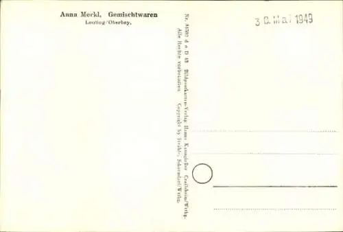 Ak Leuting in Oberbayern, Fliegeraufnahme