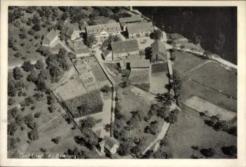 Ak Erlach Großerlach in Württemberg, Fliegeraufnahme