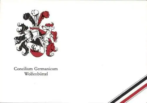 Studentika Ak Wolfenbüttel, Concilium Germanicum, Wappen, Rosenwall 12