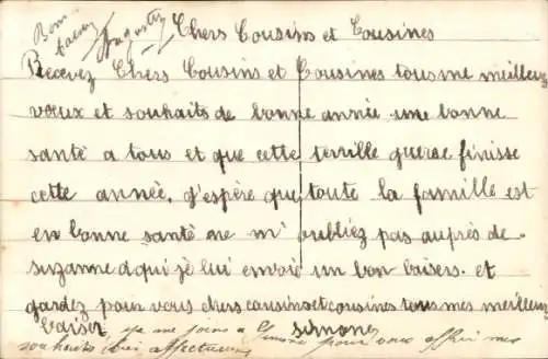 Ak Glückwunsch Neujahr, Mädchen, Portrait