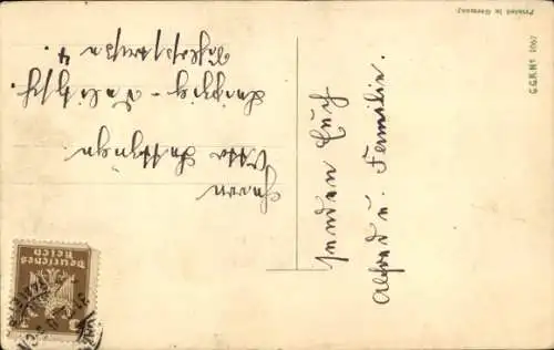 Ak Glückwunsch Neujahr, Haus