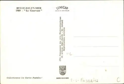 Ak Schiff Le Guerveur, Passagierschiff