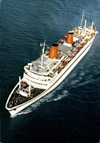 Ak MS Europa, Passagierschiff, HAPAG