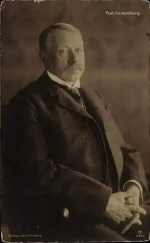Ak Chirurg Professor Eduard Sonnenburg, Porträt