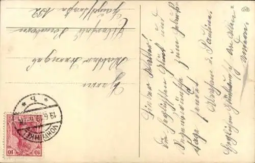 Ak Glückwunsch Geburtstag, Rosen