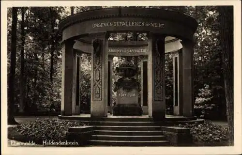 Ak Eberswalde in der Mark, Heldendenkstein