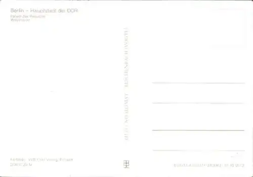 Ak Berlin Mitte, Palast der Republik, Weinstube