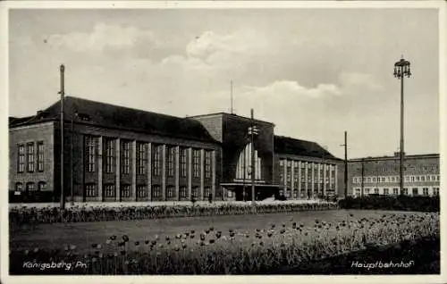 Ak Kaliningrad Königsberg Ostpreußen, Hauptbahnhof