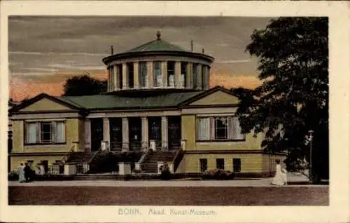 Ak Bonn am Rhein, Akad. Kunst-Museum
