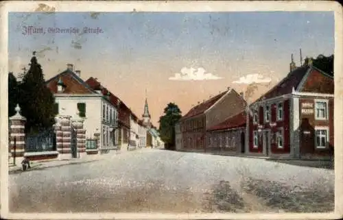 Ak Issum am Niederrhein, Geldernsche Straße, Hotel