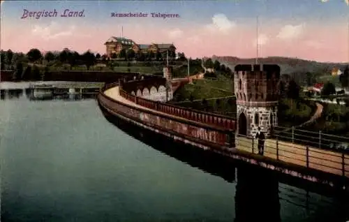 Ak Remscheid im Bergischen Land, Remscheider Talsperre