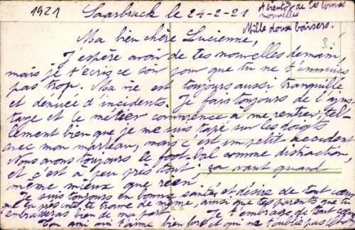 Ak Scheidt Saarbrücken im Saarland, Ortsansicht
