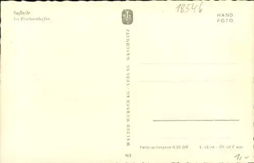 Ak Sassnitz auf der Insel Rügen, Im Fischereihafen