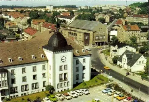 Ak Sassnitz auf Rügen, Blick vom Seemannsheim
