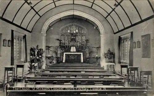 PC Finchley Barnet London England, Chapel, St. Michael's Convent