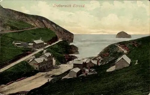 PC Trebarwith Strand Cornwall England, Panorama