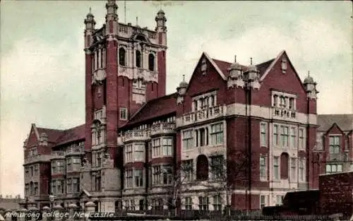 Ak Newcastle upon Tyne England, Armstrong College