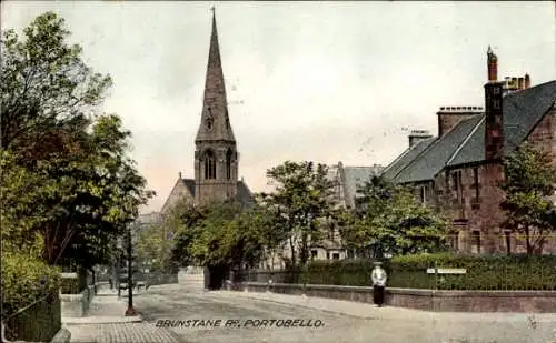 Ak Portobello Dublin Irland, Kirche, Brunstane Road