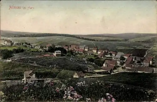 Ak Altenau Clausthal Zellerfeld im Oberharz, Gesamtansicht