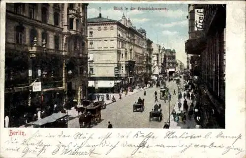 Ak Berlin Mitte, Friedrichstraße