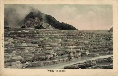 Ak Neuseeland, White Terraces