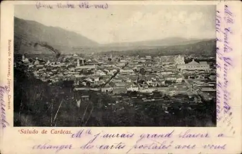 Ak Caracas Venezuela, Blick auf  Berglandschaft, Stadtansicht, historische Postkarte