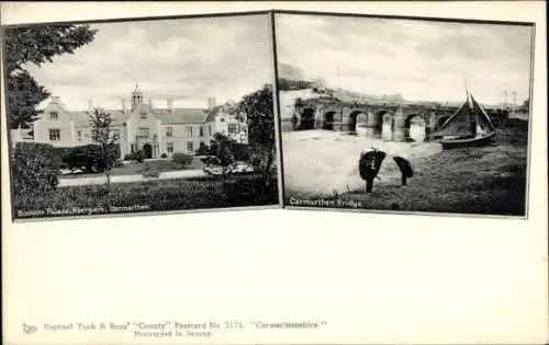 PC Carmarthen Wales, Bishops Palace, Bridge