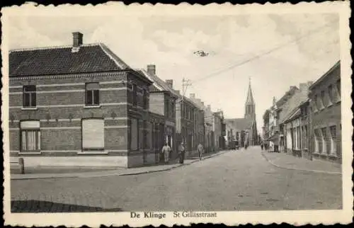 Ak De Klinge Sint Gillis Waas Oost-Vlaanderen, St Gillisstraat