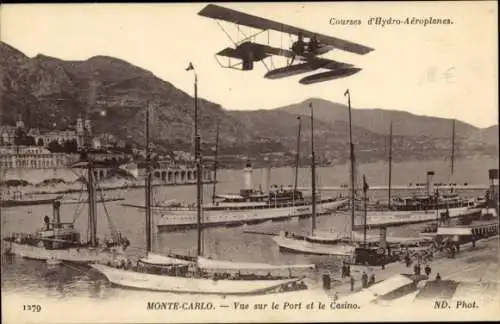 Ak Monte Carlo Monaco, Hydro-Aeroplanes, Port, Casino