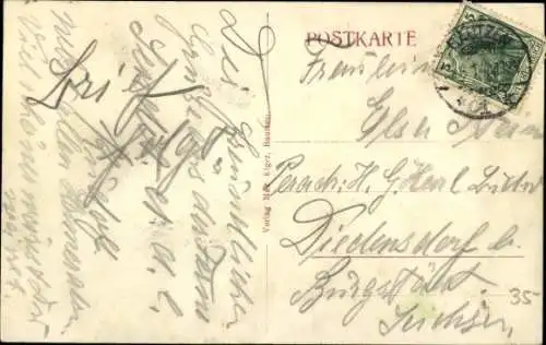 Ak Rabitz Kubschütz in Sachsen, Restaurant zur goldenen Höhe